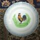 Art Nouveau dish 1908-1932 rooster decor