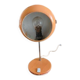 Vintage orange metal lamp