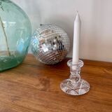Crystal candle holder