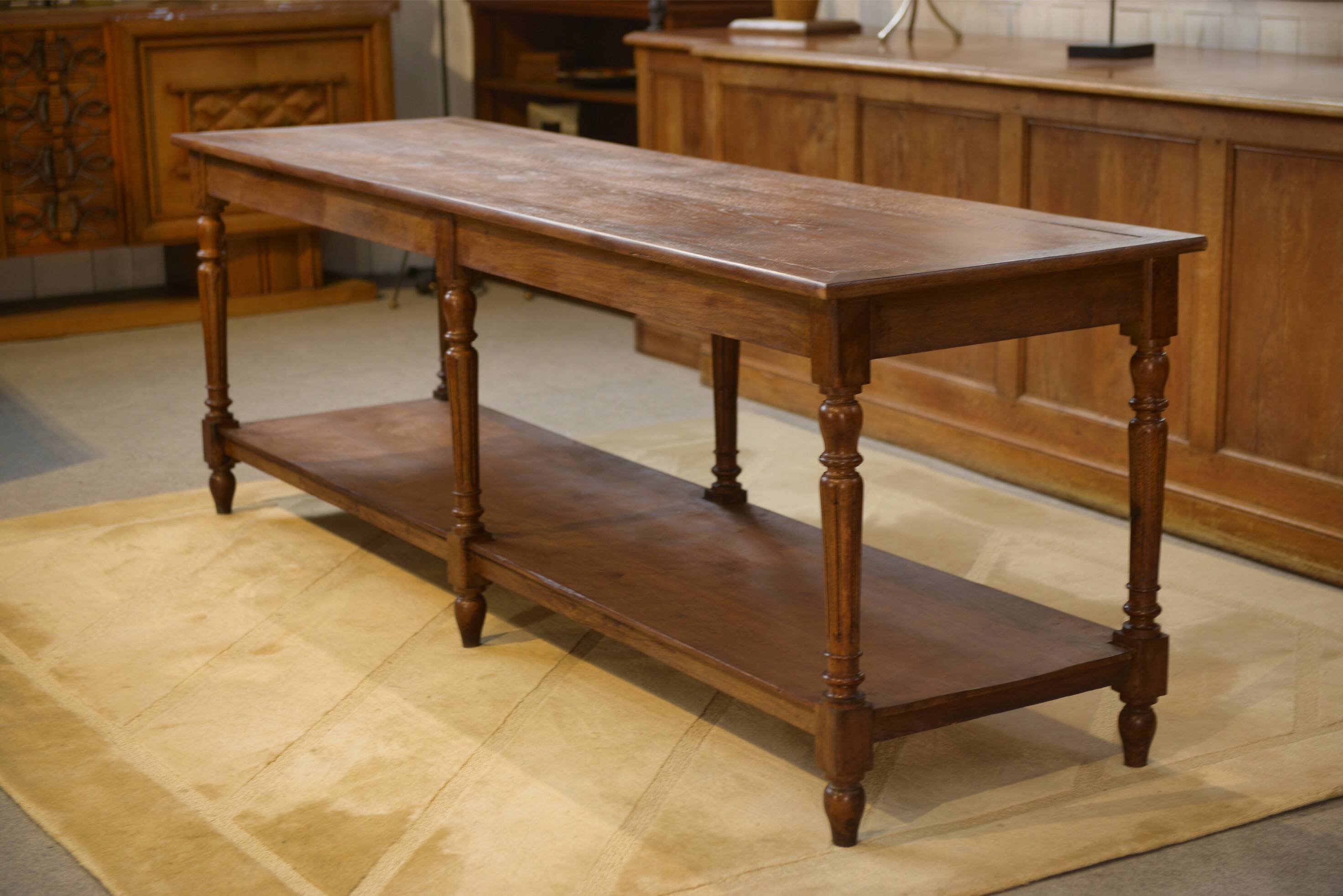Table de drapier en chêne 1920’s