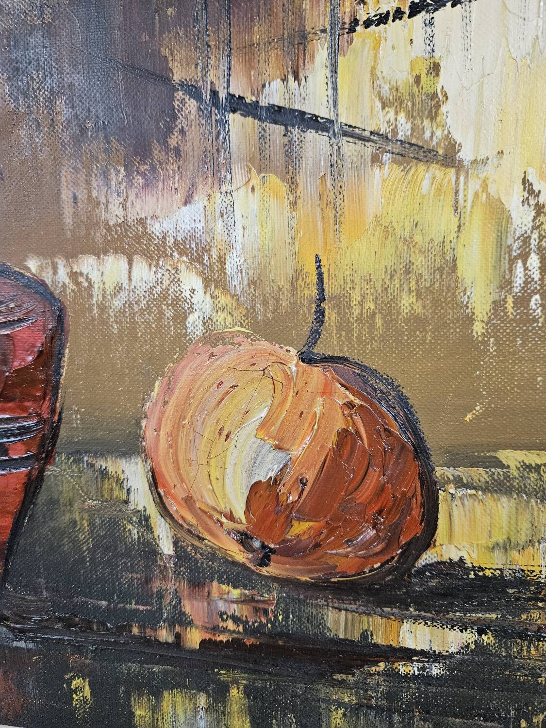 Tableau peinture nature morte, 1970