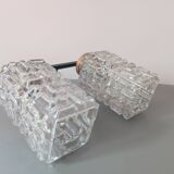 Double wall lamp Philips vintage Scandinavian design