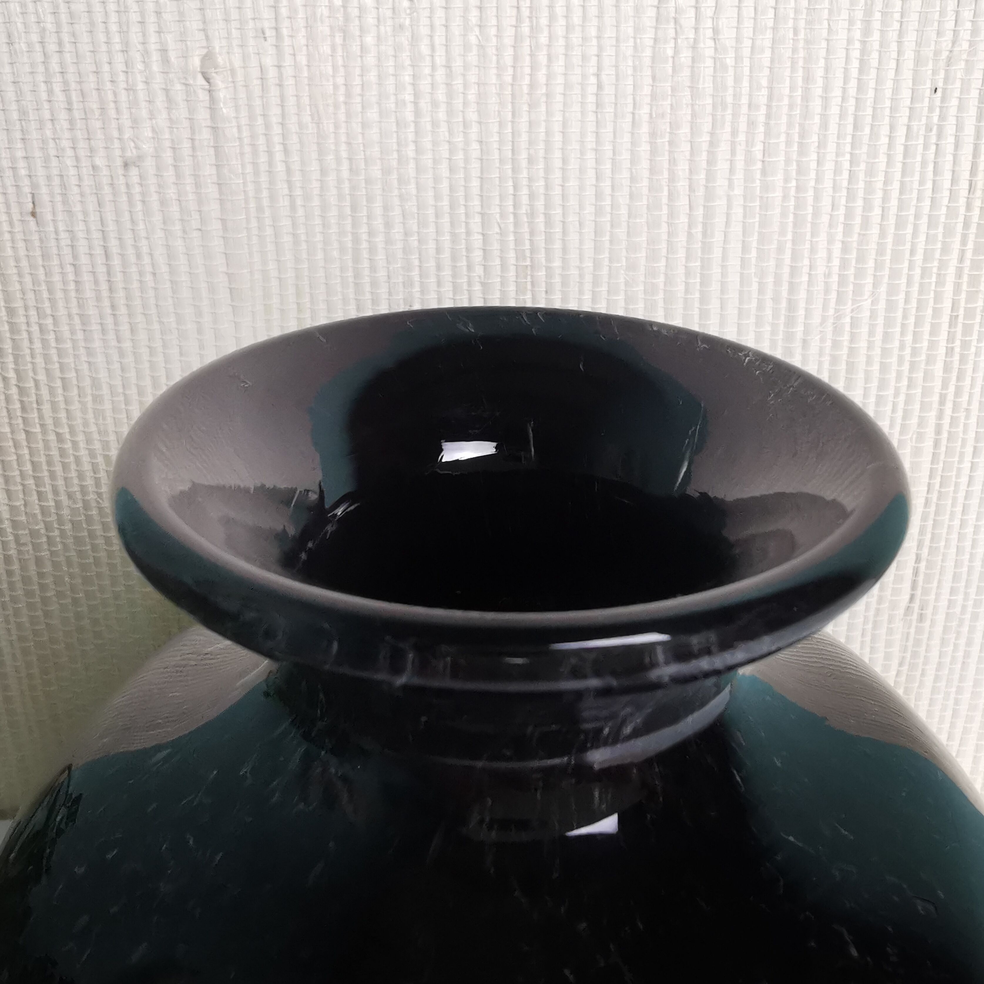 Blown glass vase