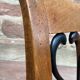 Chaise paysanne alsacienne vintage d'époque directoire