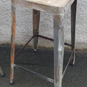 Pair of metal stools