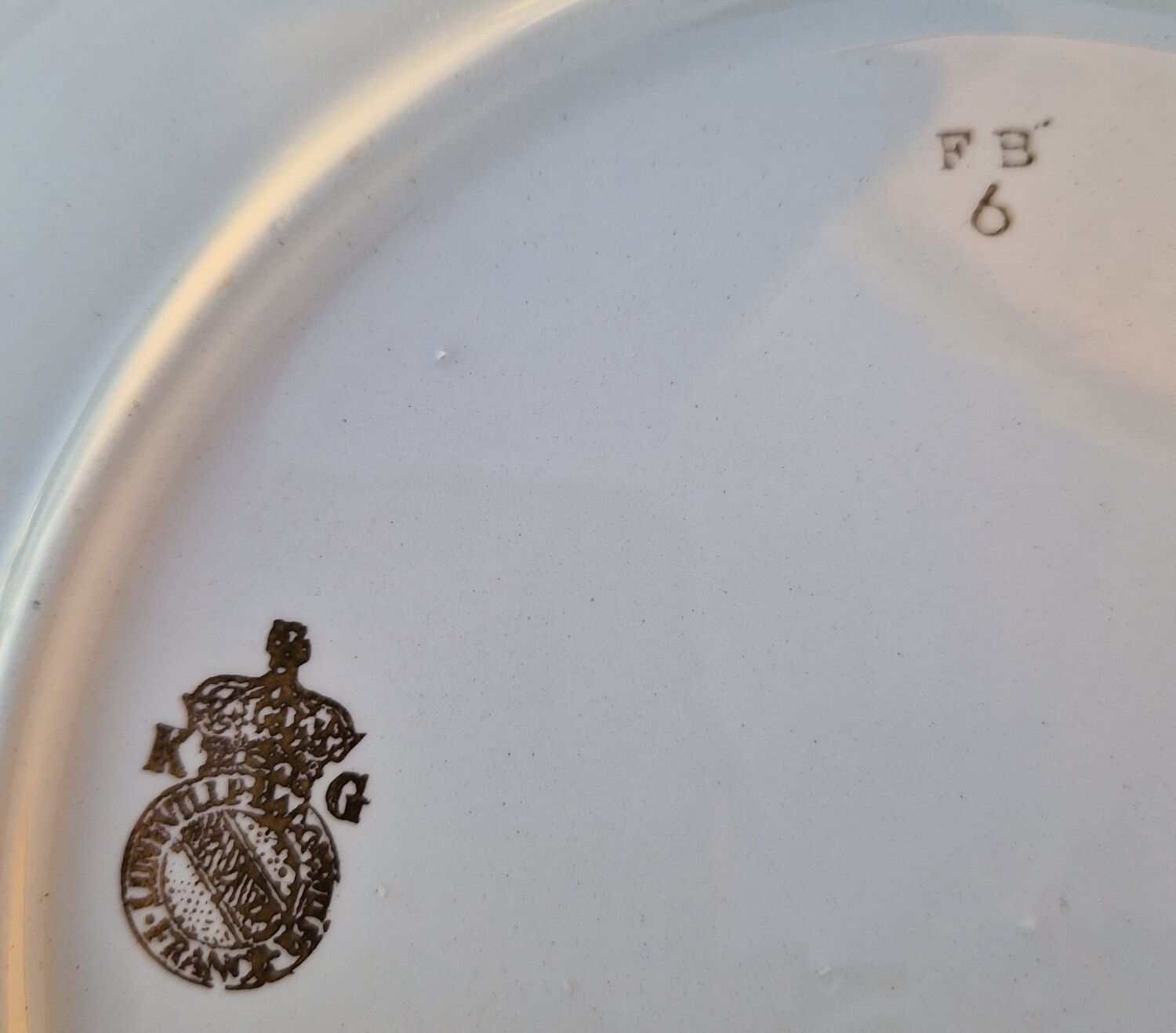 Service vaisselle Lunéville Badonviller KG  années 60/70