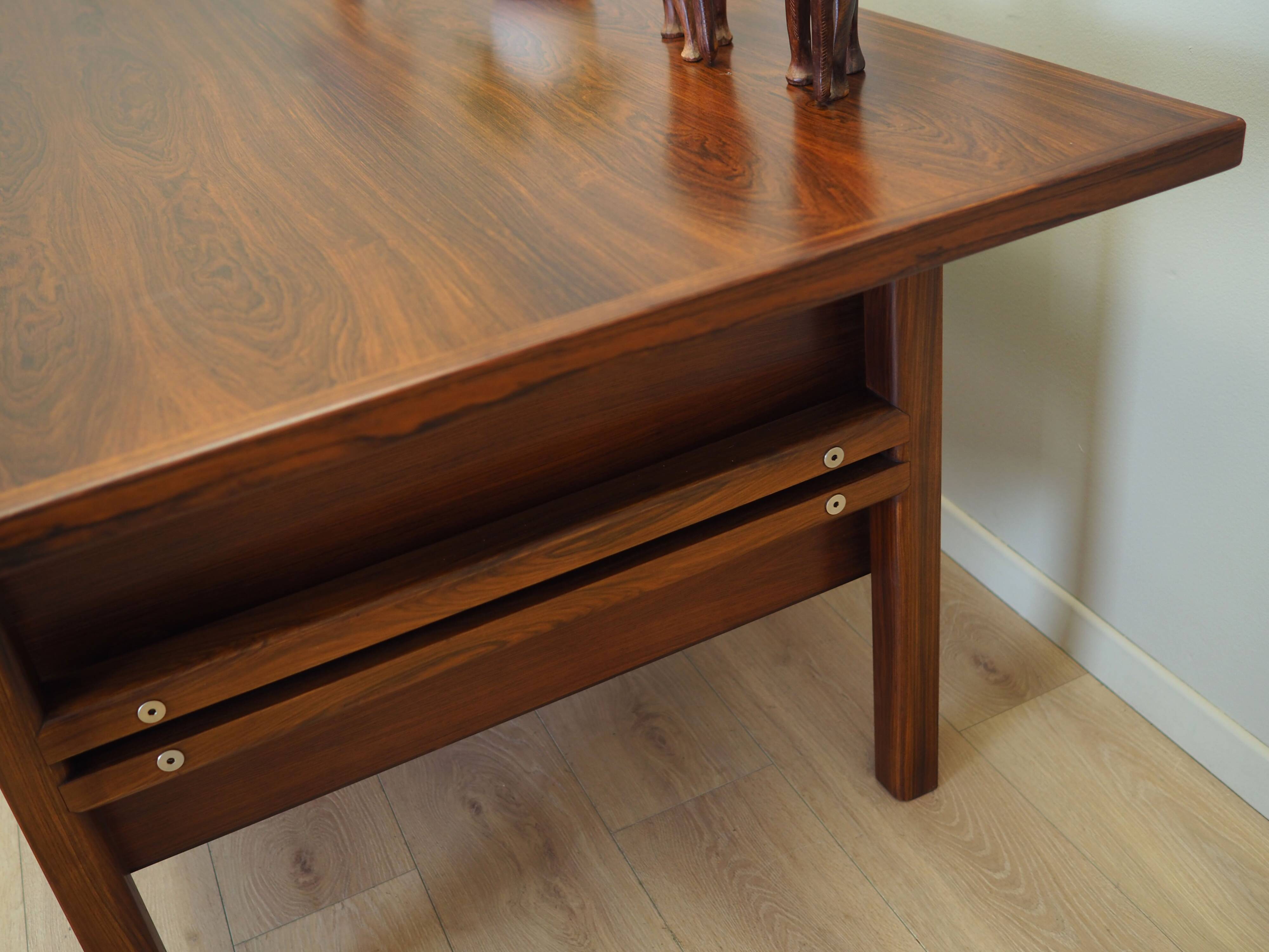 Rosewood desk, Danish design, 1960s, designer: Arne Vodder, manufacture: Sibast