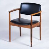 Rosewood armchair, Denmark, 1960s