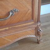 Louis XV style chest of drawers from the 50s