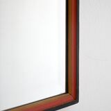 1930s Scandinavian Deco Painted Wood Mirror
