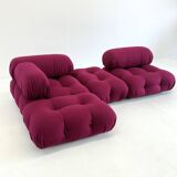 Canapé modulable Camaleonda Bordeaux par Mario Bellini pour B&B Italia