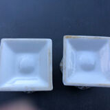 Set of 2 porcelain eggcups