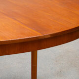 Scandinavian table in blond teck 1960