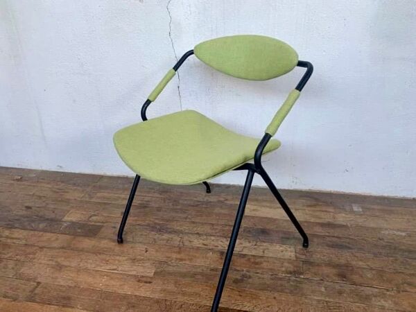 Série De 4 Chaises fauteuils Moderniste Modèle Rugby Design Gilbert steiner Année 1960