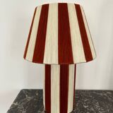Terracotta wool lamp