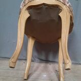 Louis XV style lacquered pouf
