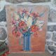 Tableau peinture bouquet de fleurs