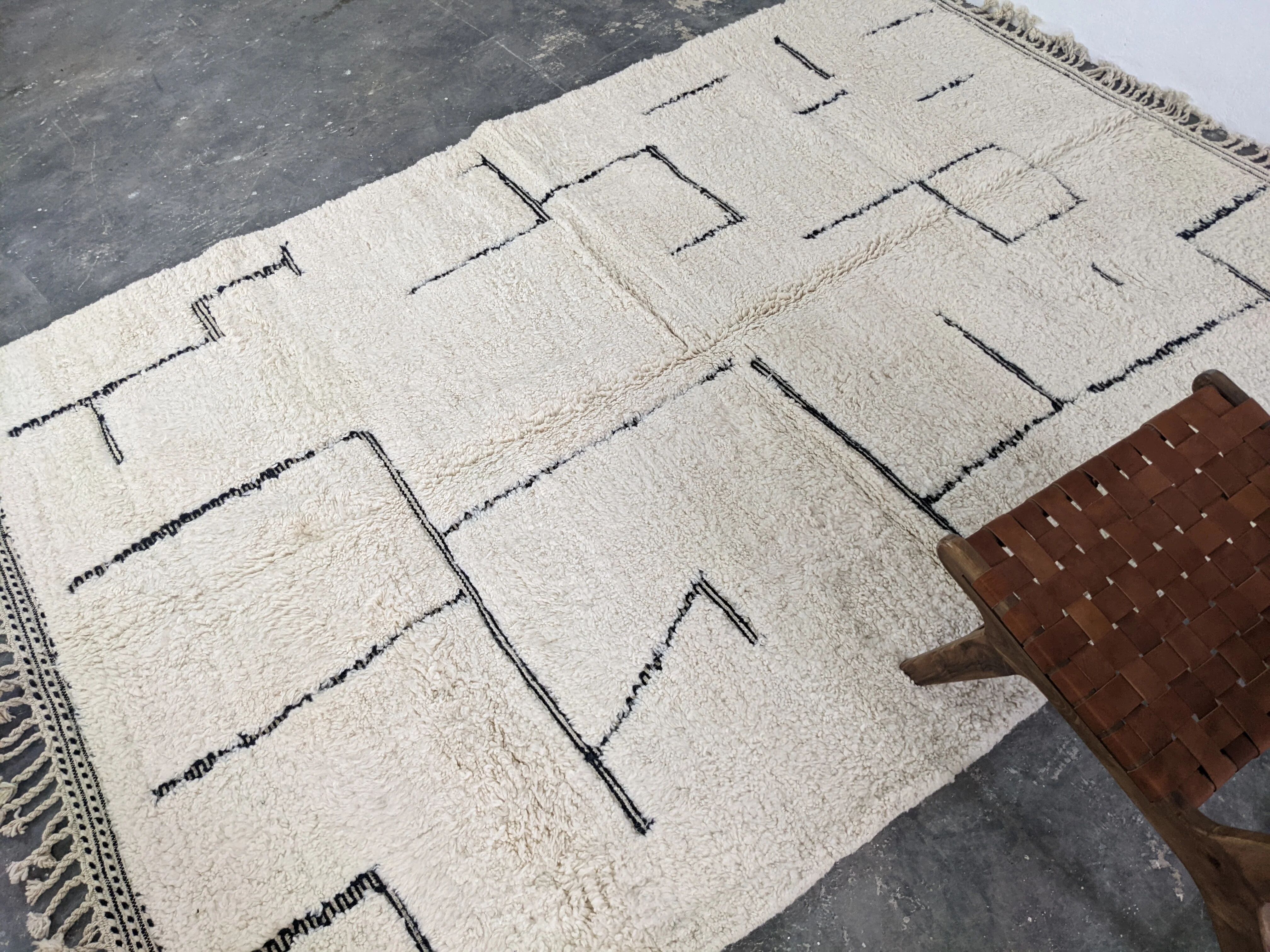 Grand tapis Beni Ouarain, 305 x 215 cm