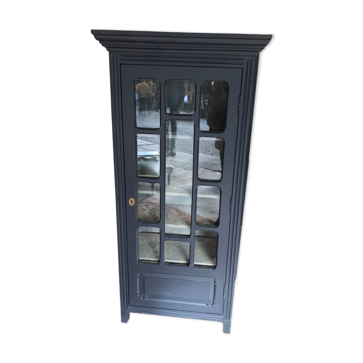 Parisian glass cabinet