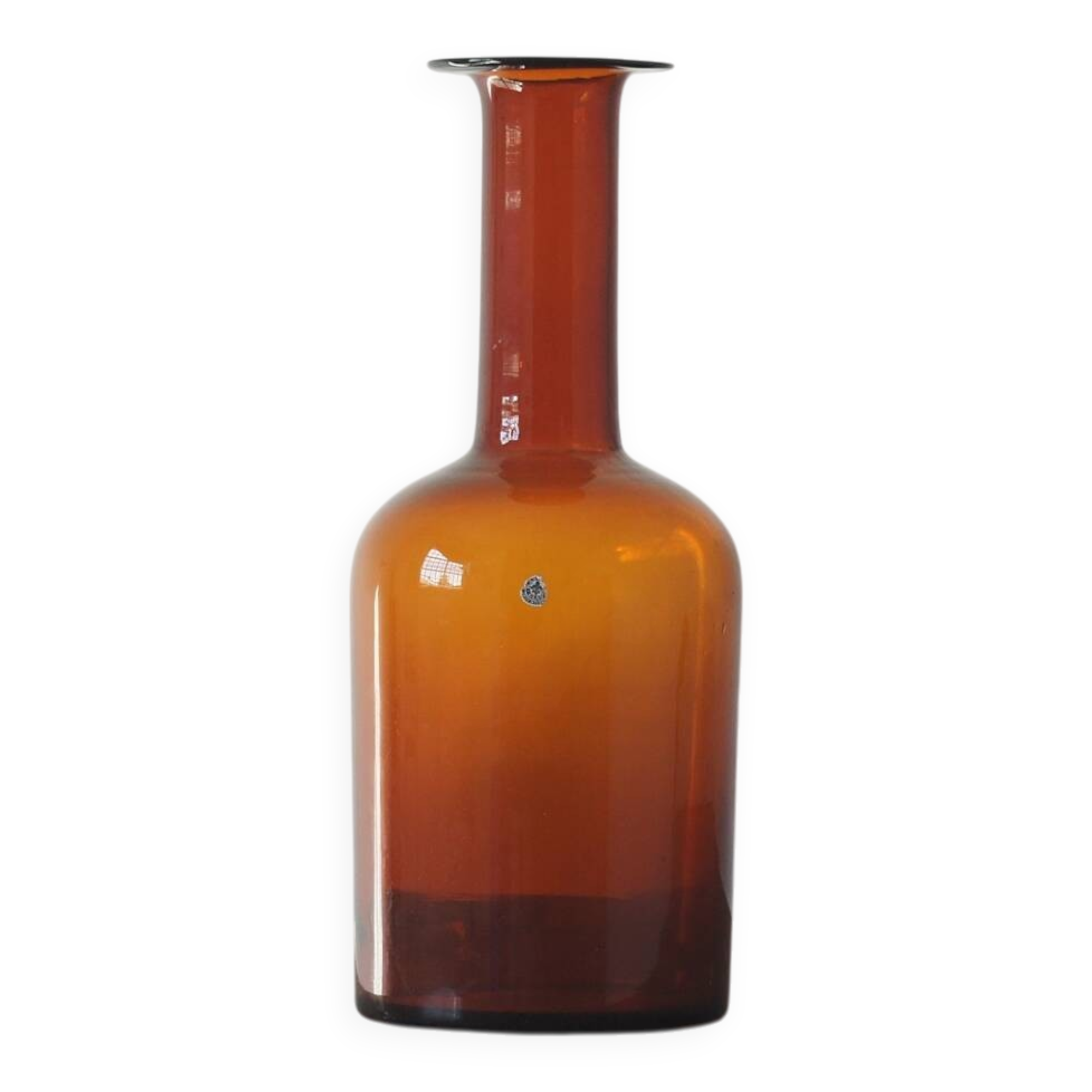 Vase by Otto Brauer for Holmegaard, 1960s