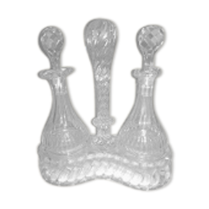 Splendide huilier en - cristal baccarat