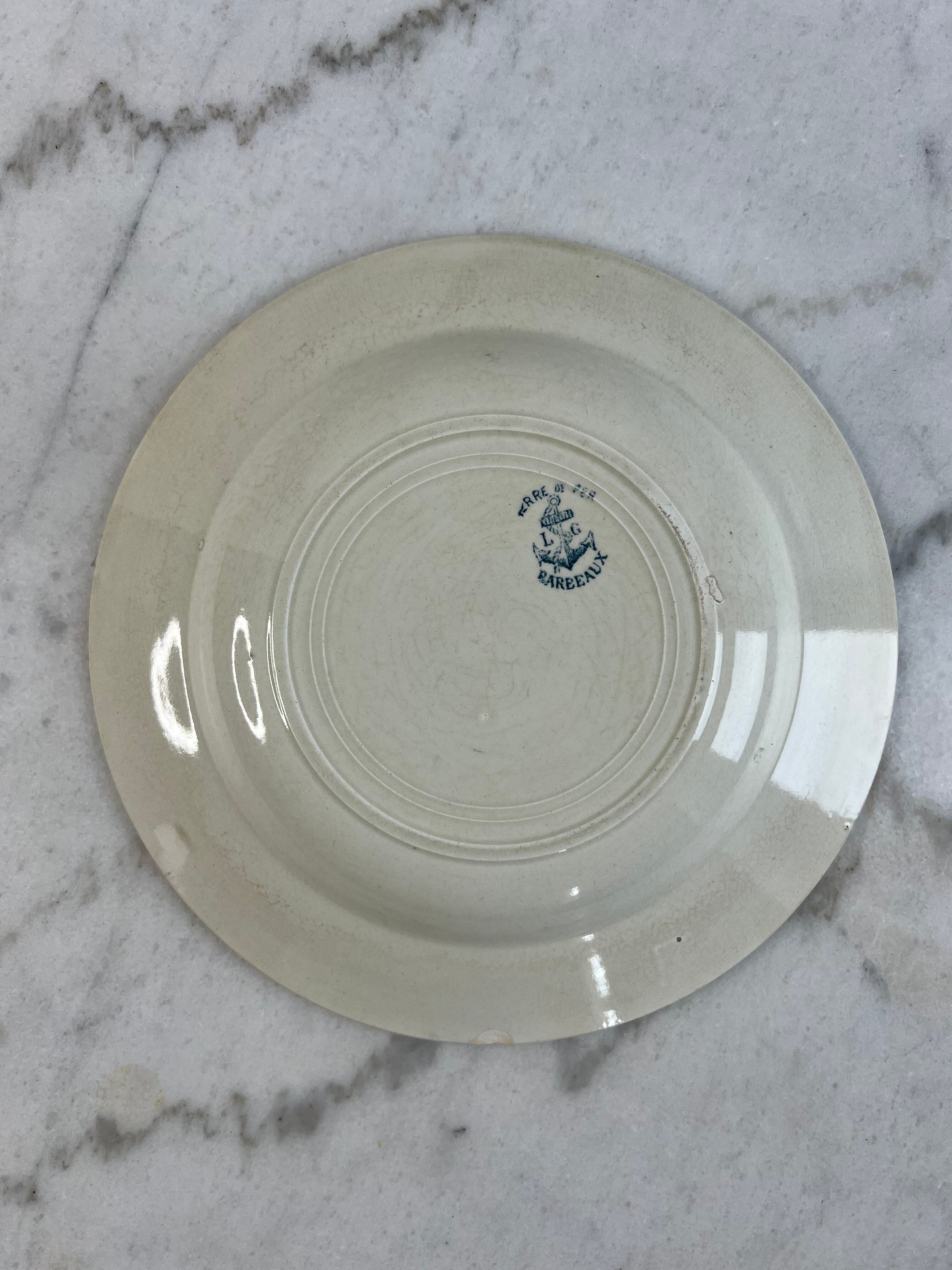 Iron earth set of 2 deep plates LG Bareaux