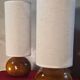 pair of solid wood ball lamps, Scandinavian style bedside lamp, 35 x 13