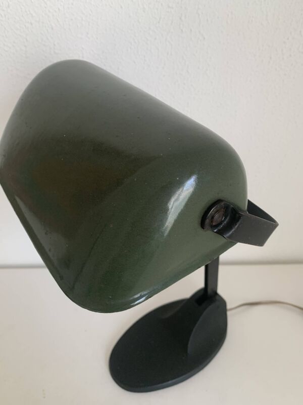 Lampe Bauhaus Viktoria en fonte émaillée, 1930
