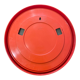 Round orange mirror Gilac for Prisunic