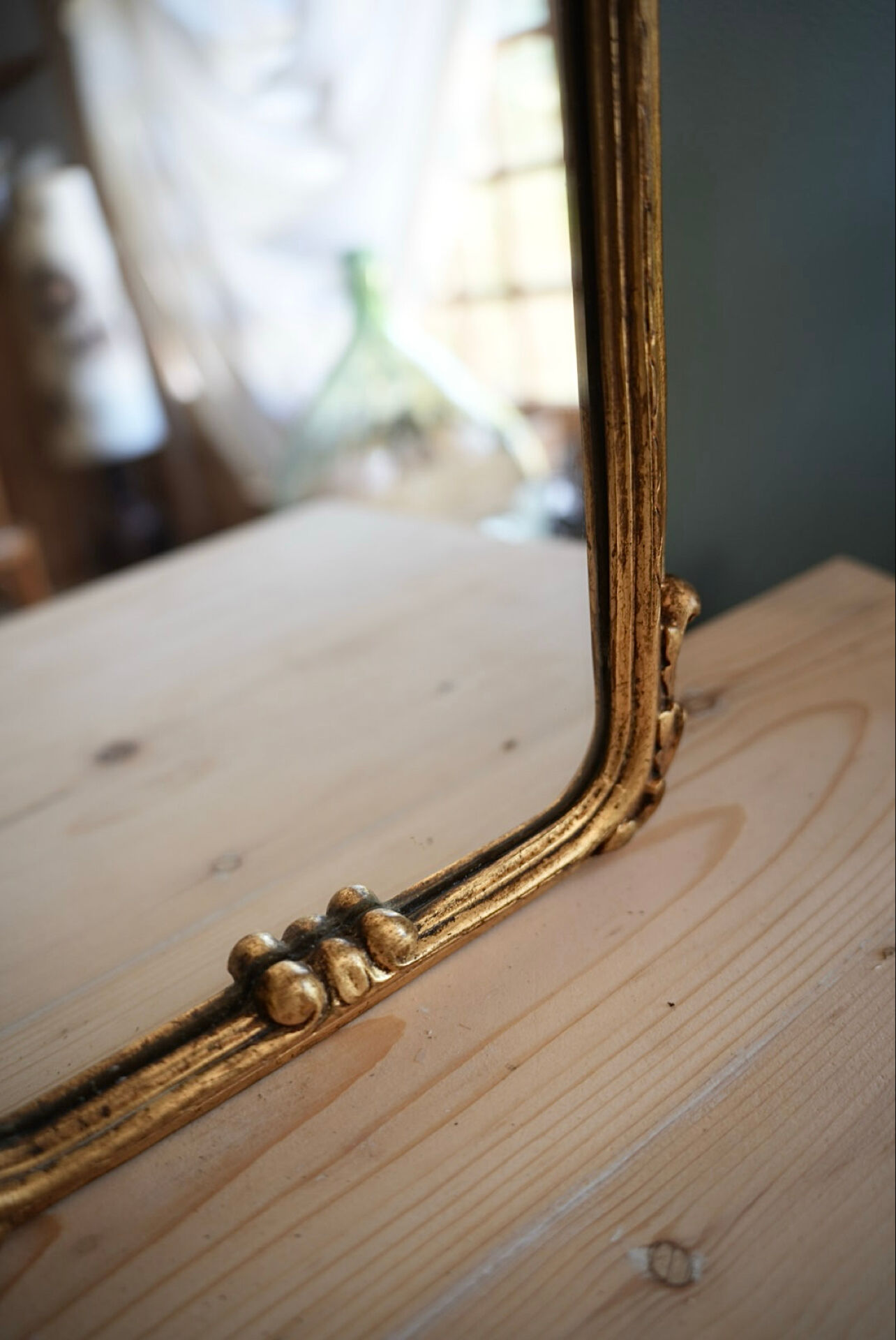 Miroir doré