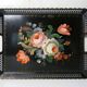 vintage USSR metal tray