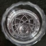 Vintage Bohemian crystal vase in excellent condition.