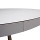 Vintage round dining table, 1980s