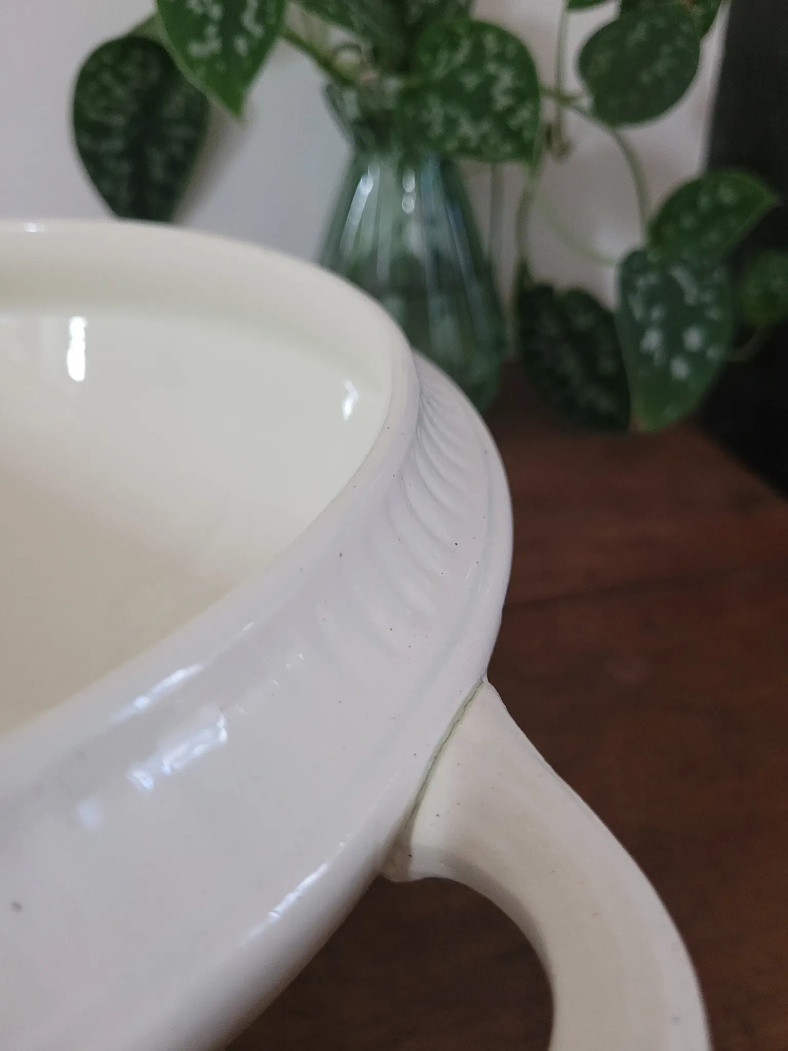 Ironstone soup tureen Vincennes Salins