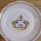 Lot 5 assiettes