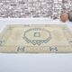 Neutral Bohemian Oushak Rug sku 3599