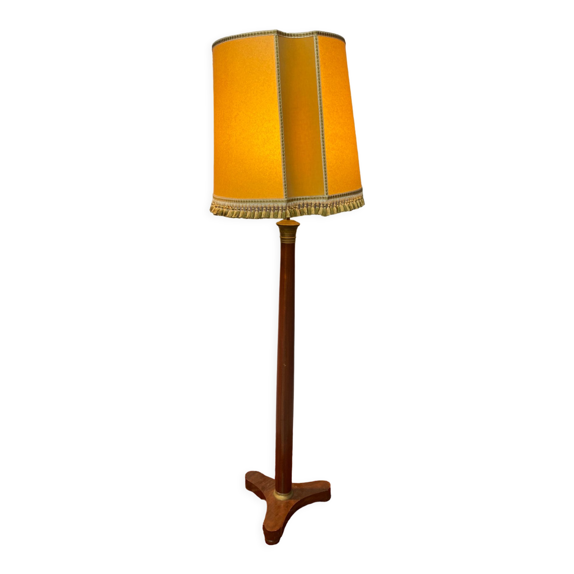 Lamp with Empire style lampshade