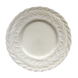 Ivory dish braided effect