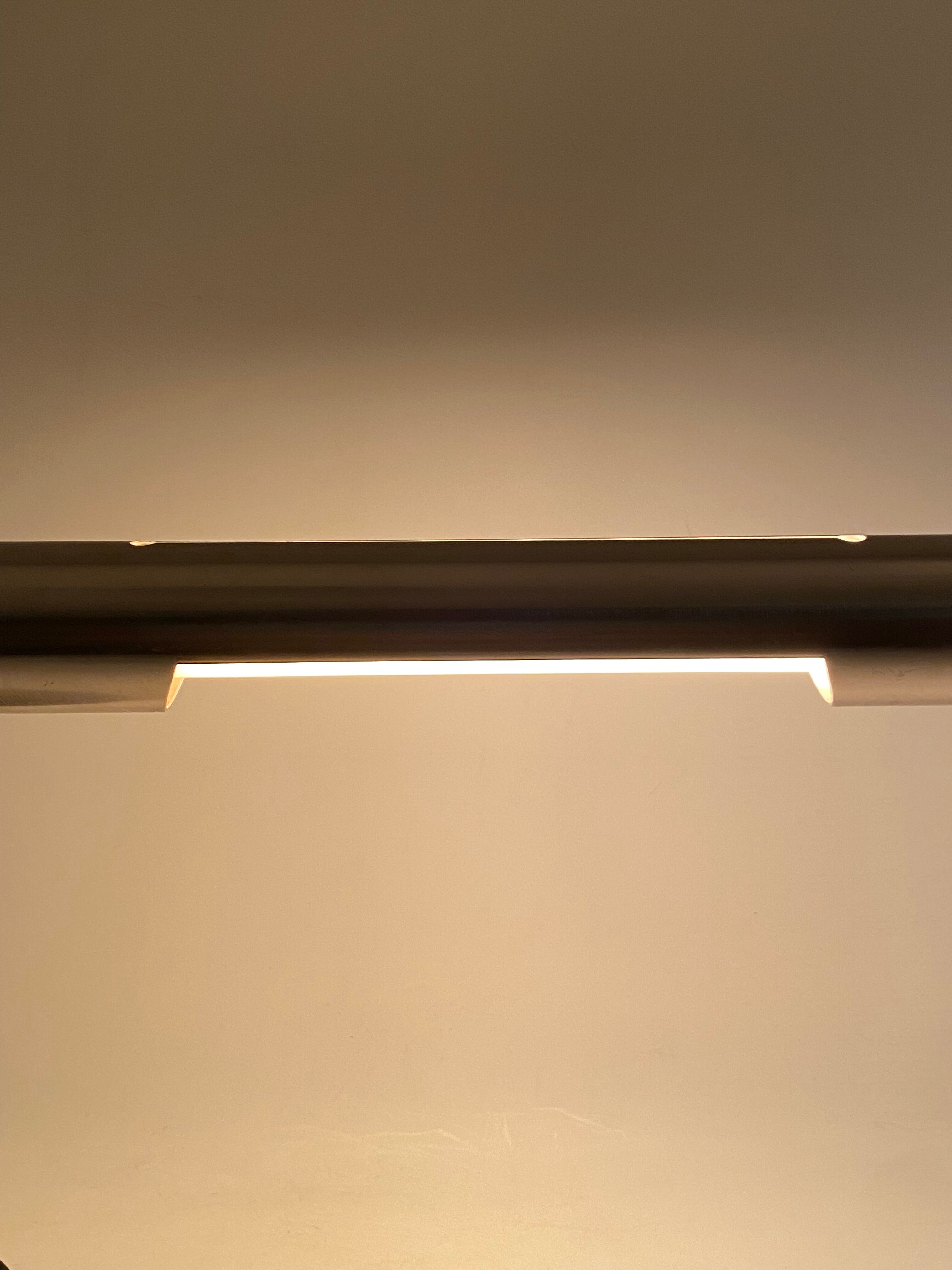 Nanda Vigo, space age desk lamp, Arredoluce, Milano Italy, 1970s