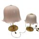 Lot de 2 lampes de table en verre de Murano PAF Studio Milan