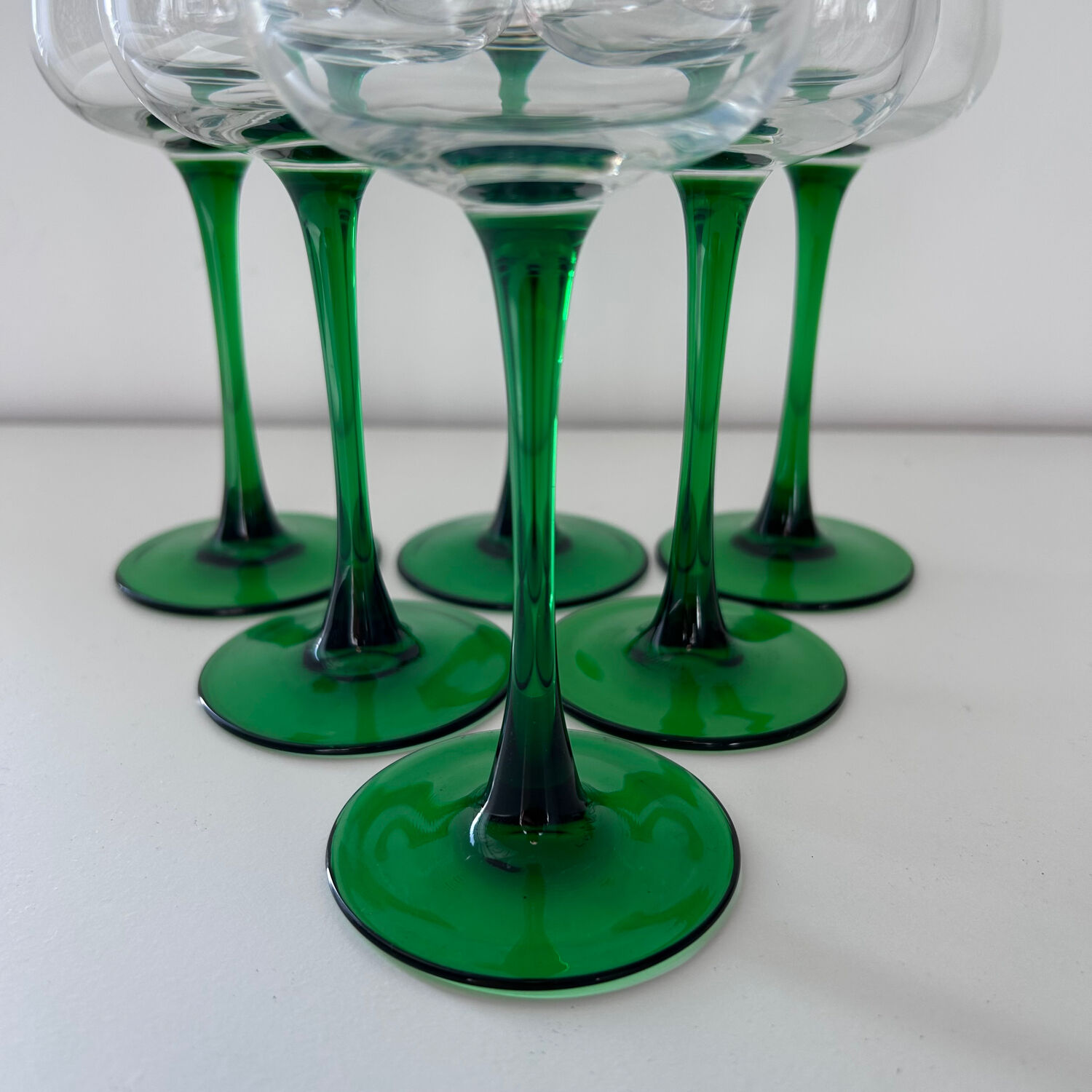 Set of 6 Alsace wine glasses
