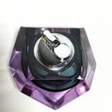 Cendrier en cristal de Murano, Italie, années 1970