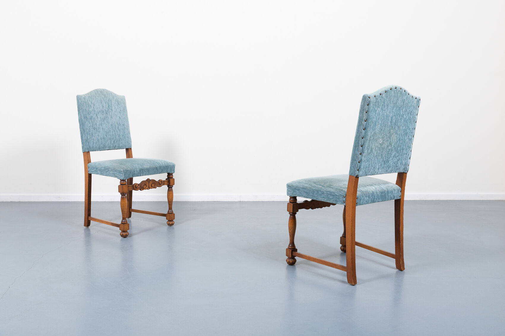 Ensemble de salle à manger en chêne des années 1950