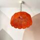 Red acrylic lace hanging light chandelier