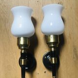 Pair of so-called torchlight sconces