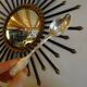 11 hallmarked Art Deco silver metal dessert/coffee spoons - 14.5 cm