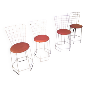 Série de 4 chaises années