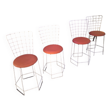 Set of 4 chairs from the 70s.
