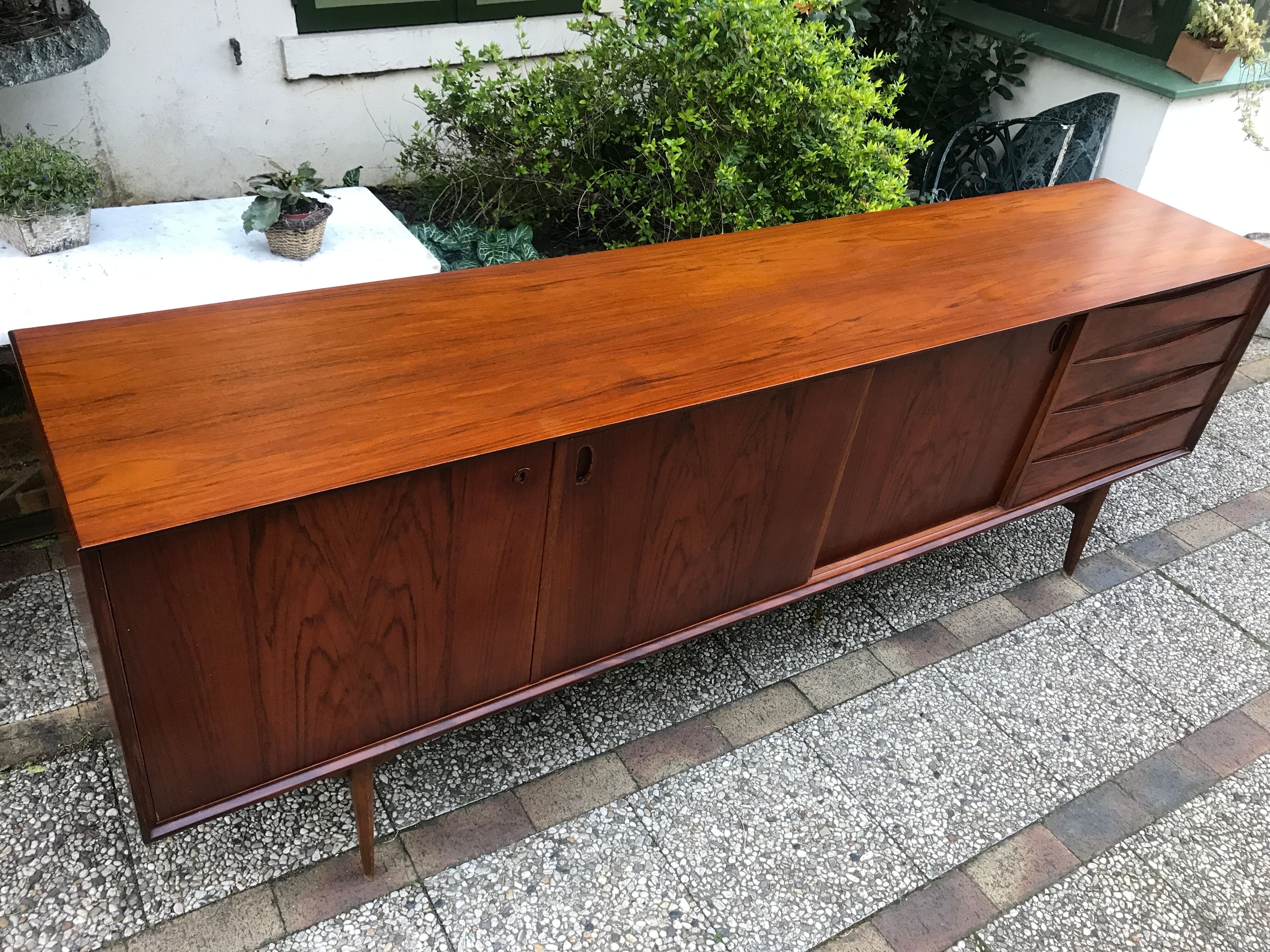 Scandinavian teak sideboard