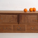 Old low tansu – Taishō / Shōwa period (c. 1920-1970) #19